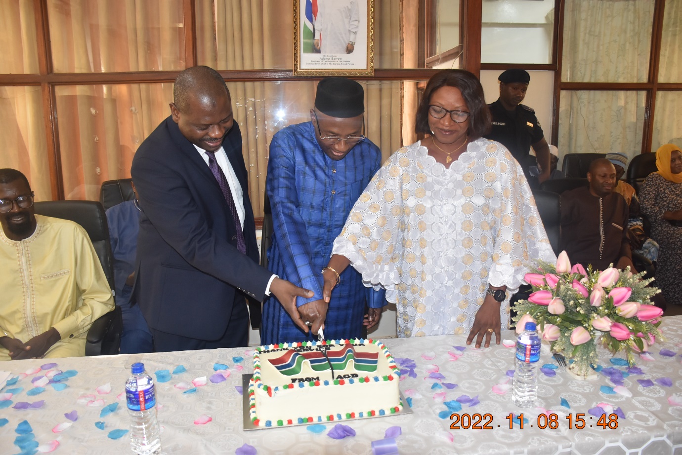 THE ACCOUNTANT GENERALâ€™S DEPARTMENT BADE FAREWELL TO THEIR FORMER BOSS